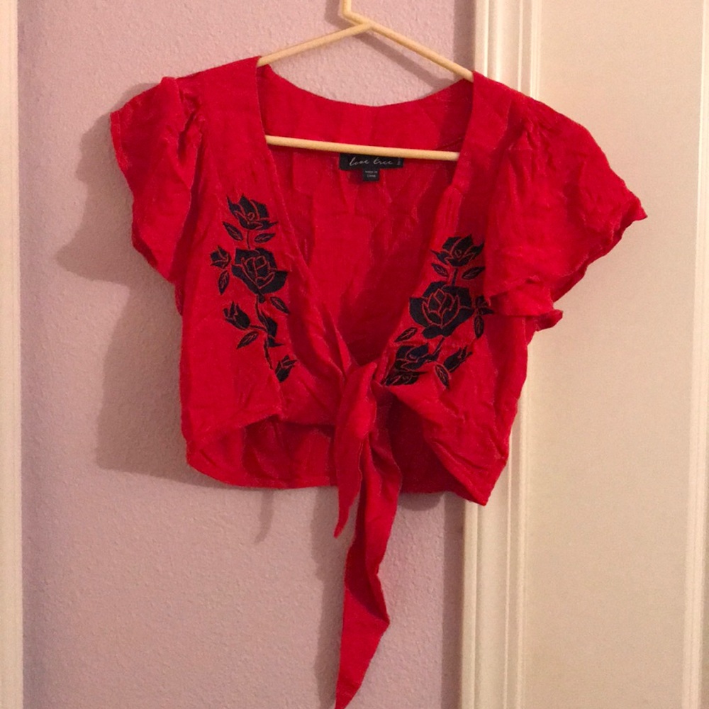 Spring crop top